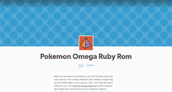 Desktop Screenshot of pokemon-omega-ruby-rom-download.tumblr.com