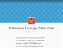 Tablet Screenshot of pokemon-omega-ruby-rom-download.tumblr.com