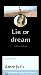 Mobile Screenshot of lieordream.tumblr.com