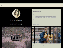 Tablet Screenshot of lieordream.tumblr.com