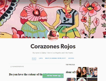 Tablet Screenshot of corazonesrojos.tumblr.com