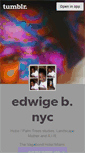 Mobile Screenshot of edwigebnyc.tumblr.com