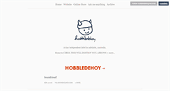 Desktop Screenshot of hobbledehoyrecords.tumblr.com