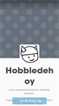 Mobile Screenshot of hobbledehoyrecords.tumblr.com