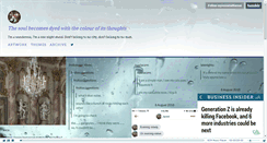 Desktop Screenshot of myvoiceisethereal.tumblr.com