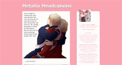 Desktop Screenshot of aph-headcanon.tumblr.com