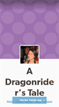 Mobile Screenshot of dragonrider.tumblr.com