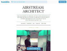Tablet Screenshot of airstreamarchitect.tumblr.com