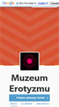 Mobile Screenshot of muzeumerotyzmu.tumblr.com
