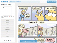 Tablet Screenshot of mierdadelunes.tumblr.com