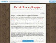 Tablet Screenshot of carpetcleaningsingapore.tumblr.com