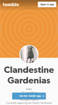 Mobile Screenshot of clandestinegardenias.tumblr.com