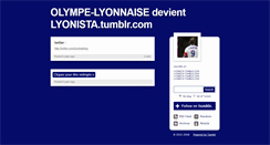 Desktop Screenshot of olympe-lyonnaise.tumblr.com