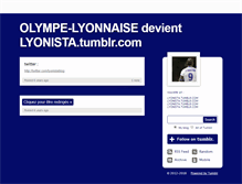 Tablet Screenshot of olympe-lyonnaise.tumblr.com