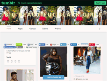 Tablet Screenshot of bigbeautifulblackgirls.tumblr.com