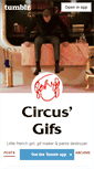 Mobile Screenshot of circusgifs.tumblr.com