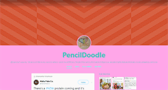 Desktop Screenshot of pencildoodle.tumblr.com