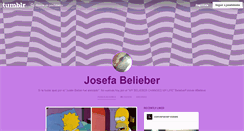 Desktop Screenshot of josefabiebs.tumblr.com