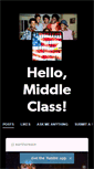 Mobile Screenshot of hellomiddleclass.tumblr.com