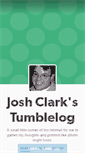 Mobile Screenshot of joshclark17.tumblr.com