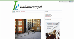 Desktop Screenshot of italianieuropei.tumblr.com