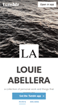 Mobile Screenshot of louieabellera.tumblr.com