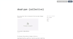 Desktop Screenshot of deadpancollective.tumblr.com
