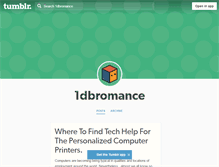 Tablet Screenshot of 1dbromance.tumblr.com