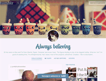 Tablet Screenshot of justonedreamermore.tumblr.com
