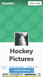 Mobile Screenshot of hockeypics.tumblr.com