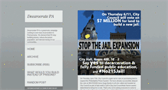 Desktop Screenshot of decarceratepa.tumblr.com