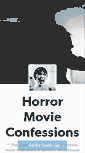 Mobile Screenshot of horror-movie-confessions.tumblr.com