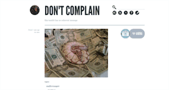 Desktop Screenshot of dontcomplain.tumblr.com