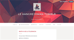 Desktop Screenshot of kangrejoman.tumblr.com