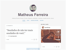 Tablet Screenshot of matheusferreira.tumblr.com