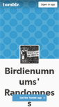 Mobile Screenshot of birdienumnums1.tumblr.com