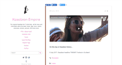 Desktop Screenshot of kasabian-empire.tumblr.com
