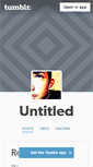 Mobile Screenshot of 5upr3m3.tumblr.com
