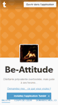 Mobile Screenshot of be-attitude.tumblr.com