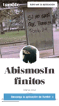 Mobile Screenshot of abismos-infinitos.tumblr.com