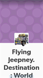 Mobile Screenshot of flyingjeepney.tumblr.com