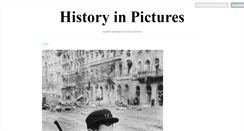Desktop Screenshot of historyinpictures.tumblr.com