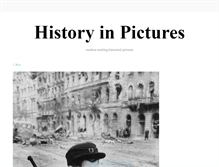 Tablet Screenshot of historyinpictures.tumblr.com