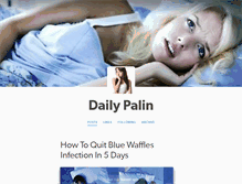 Tablet Screenshot of dailypalin.tumblr.com