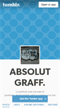 Mobile Screenshot of absolutgraff.tumblr.com