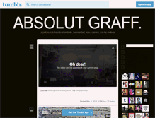 Tablet Screenshot of absolutgraff.tumblr.com