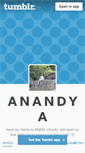 Mobile Screenshot of anandya.tumblr.com