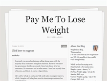 Tablet Screenshot of paymetoloseweight.tumblr.com
