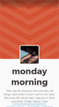 Mobile Screenshot of mondaymorningkindasoul.tumblr.com