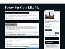 Tablet Screenshot of poetryforguyslikeme.tumblr.com